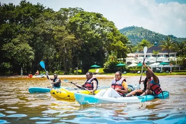 lake kivu rwanda team building