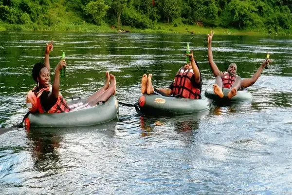 tubing activity on River Nile